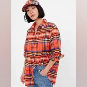 GAP flannel big shirt